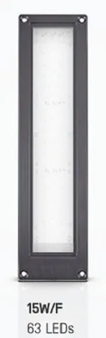 Hagnleone PLANONLIGHT LED 15 W/F PRETO, 10388