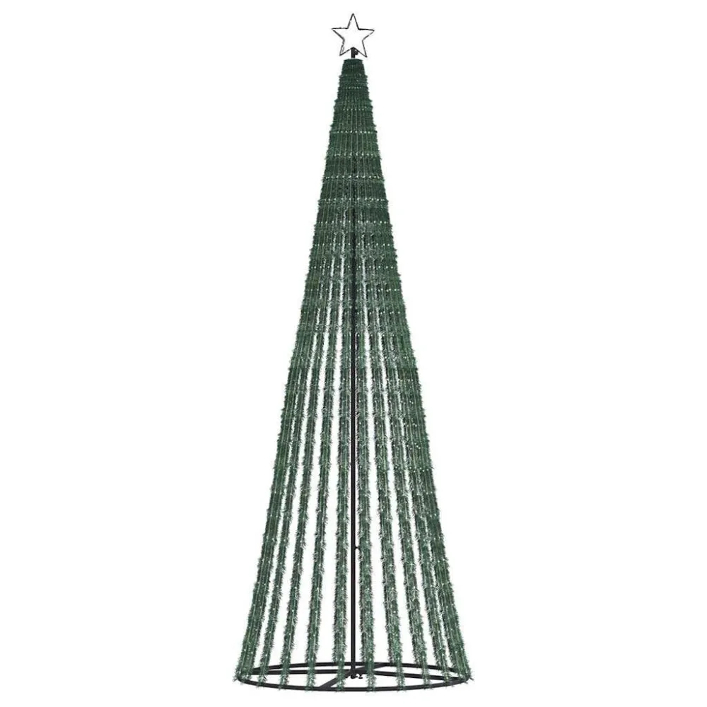 LED Árvore de Natal 475 LEDs Azul 247 cm