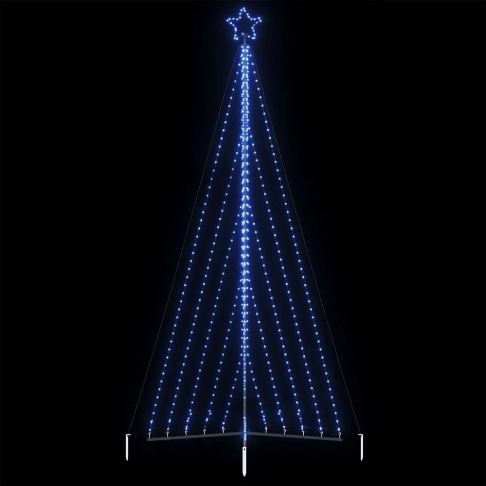 LED Árvore de Natal 570 LEDs Azul 399 cm
