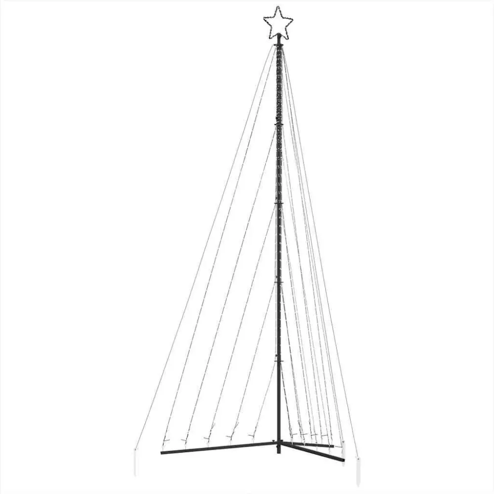LED Árvore de Natal 570 LEDs Azul 399 cm