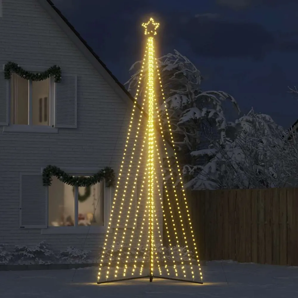LED Árvore de Natal 789 LEDs Branco Tórrido 476 cm