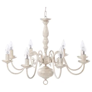 Lustre branco efeito de desgaste BRITHON