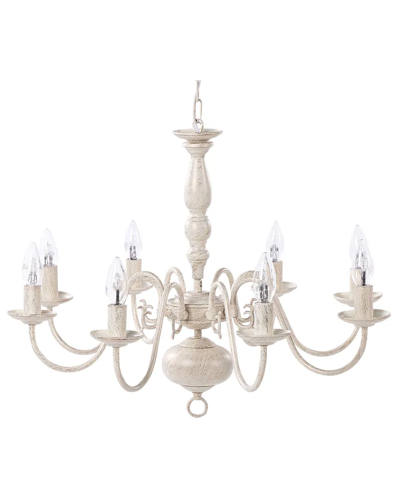 Lustre branco efeito de desgaste BRITHON
