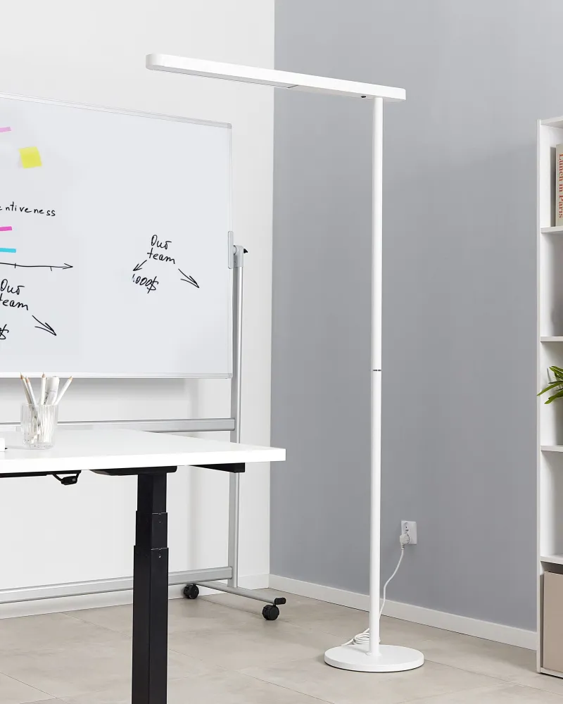 Metal LED Office Floor Lamp Marfim PERSEUS