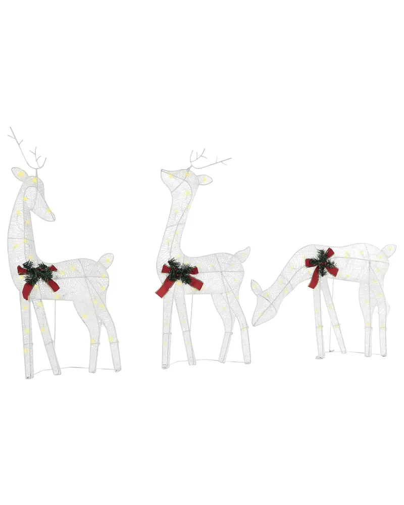 Outdoor LED Decoration Reindeers 92 cm Neve ANGELI