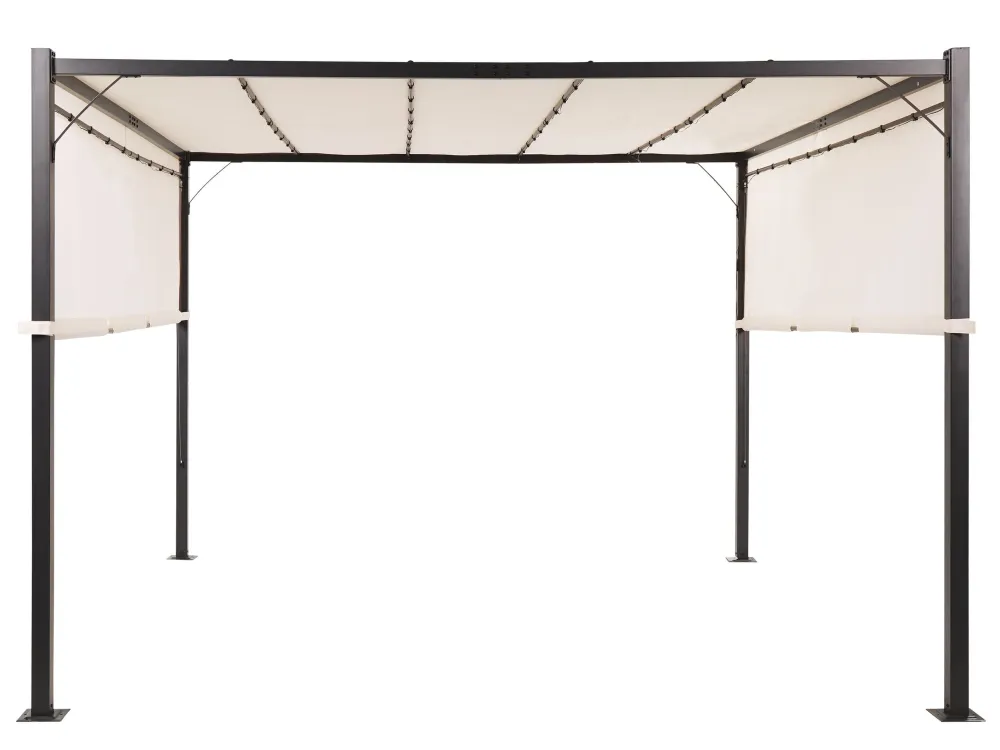Pergola LED Lights 310 x 310 cm Tom neutro PARGA