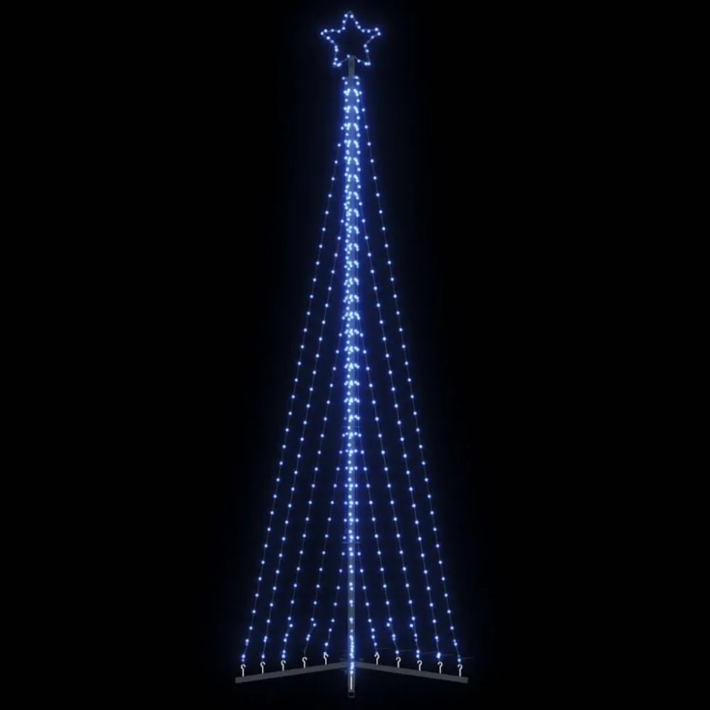 Árvore de Natal LED 495 LEDs Azul 300,5 cm