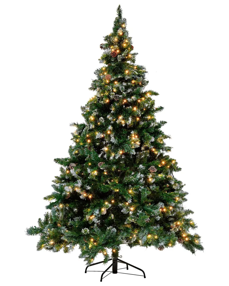 Árvore de natal pré-Iluminada 210 cm verde PALOMAR