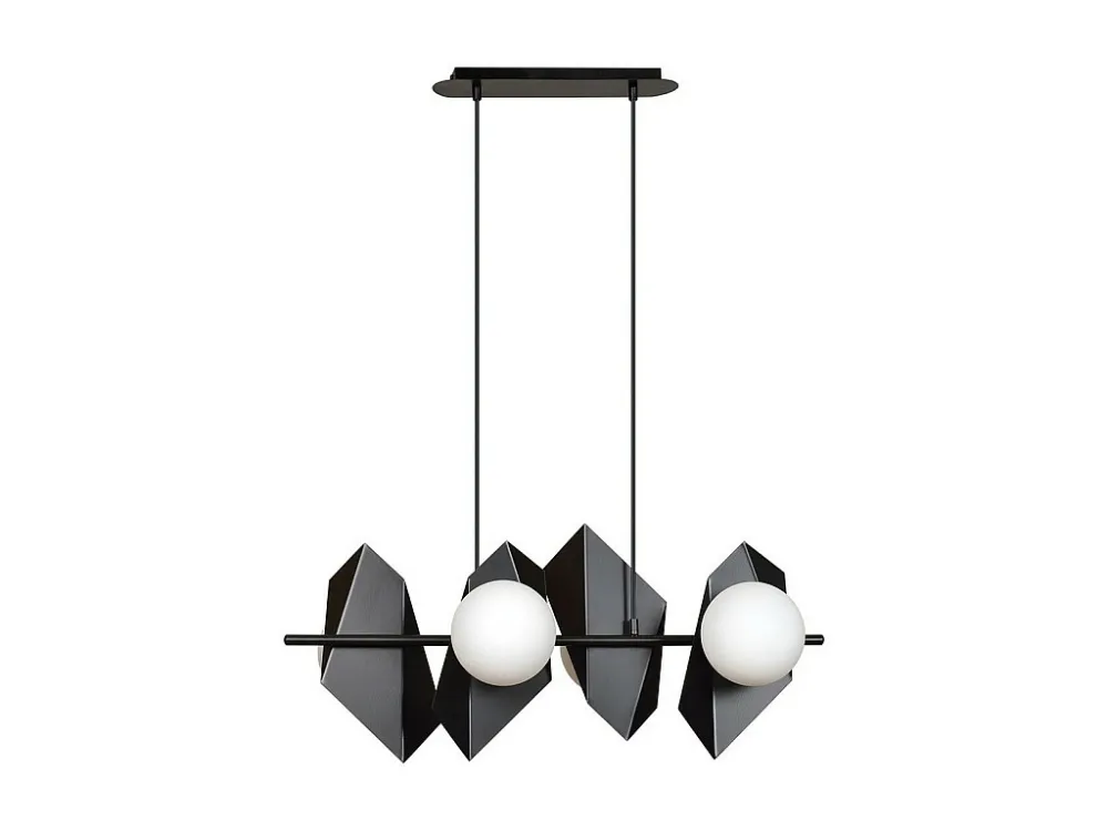 Candeeiro Suspenso Drifton, Preto, 90x100x30 cm, EPIKASA