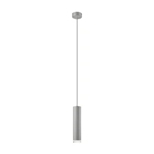 Candeeiro Suspenso Franco, Prata, 100x8x8 cm, EPIKASA
