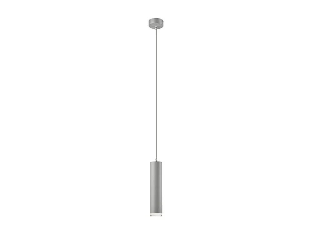 Candeeiro Suspenso Franco, Prata, 100x8x8 cm, EPIKASA