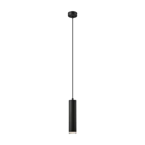 Candeeiro Suspenso Franco, Preto, 100x8x8 cm, EPIKASA