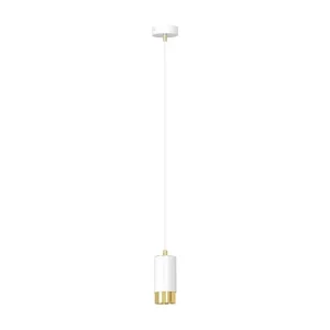 Candeeiro Suspenso Fumiko, Branco, 8x100x8 cm, EPIKASA