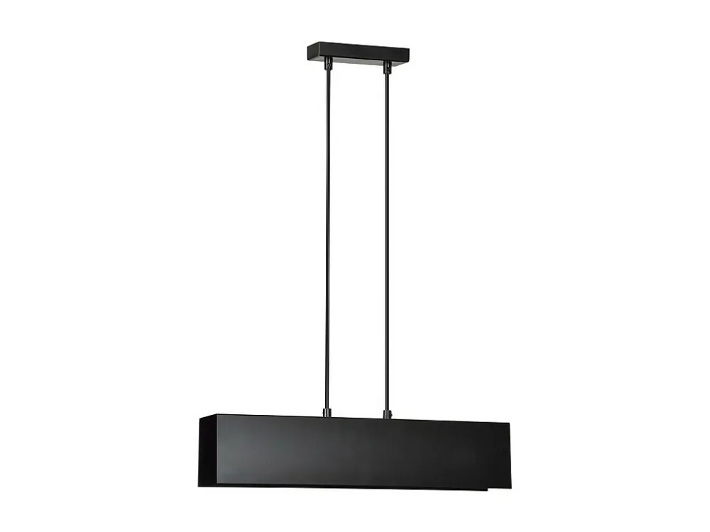 Candeeiro Suspenso Gentor, Preto, 48x100x6 cm, EPIKASA