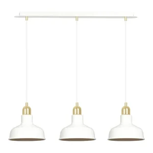 Candeeiro Suspenso Ibor, Branco, 72x100x21 cm, EPIKASA