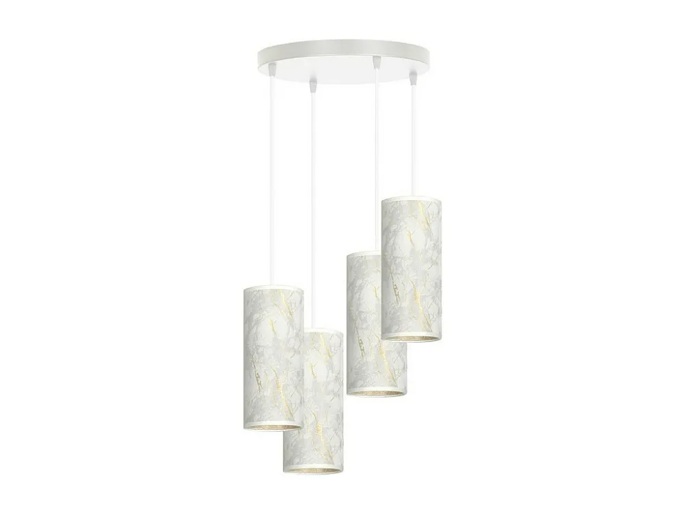 Candeeiro Suspenso Karli, Branco, 35x100x22 cm, EPIKASA