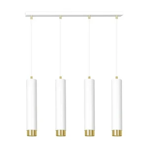 Candeeiro Suspenso Kibo, Branco, 60x100x6 cm, EPIKASA