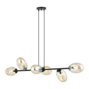 Candeeiro Suspenso Pandora, Âmbar, 120x100x40 cm, EPIKASA