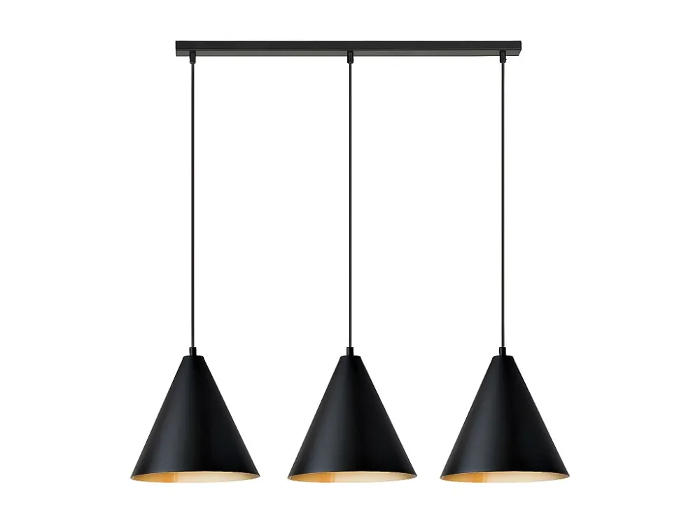 Candeeiro Suspenso Rebel, Preto, 93x100x24 cm, EPIKASA