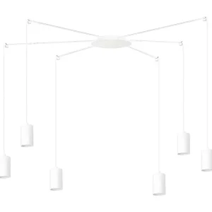 Candeeiro Suspenso Traker, Branco, 300x300x14 cm, EPIKASA