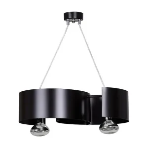 Candeeiro Suspenso Vixon, Preto, 44x100x20 cm, EPIKASA
