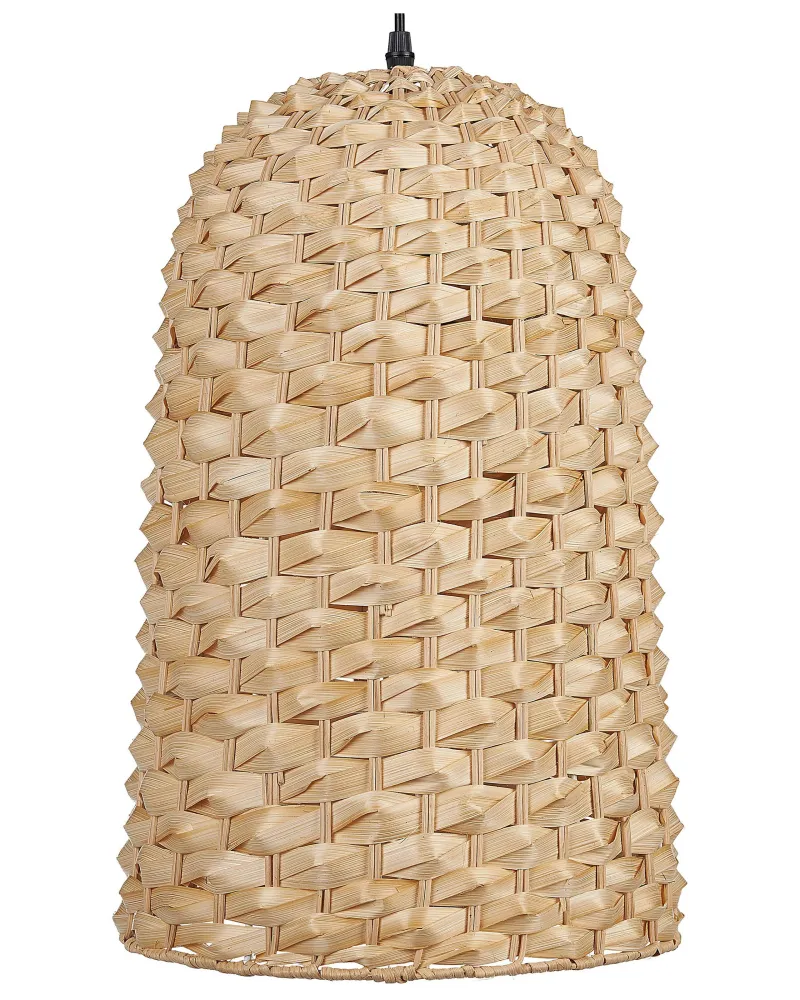 Candeeiro de teto em bambu castanho evidente KERIO