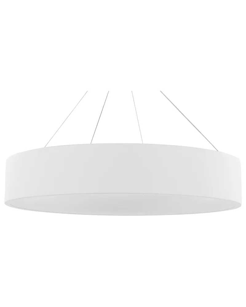Candeeiro de teto LED em metálico branco LENYA