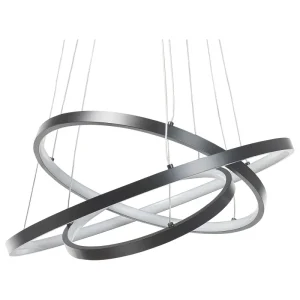 Candeeiro de teto LED em metálico preto ATREK