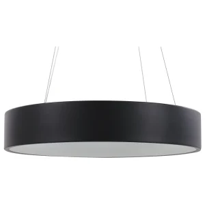 Candeeiro de teto LED em metálico preto LENYA