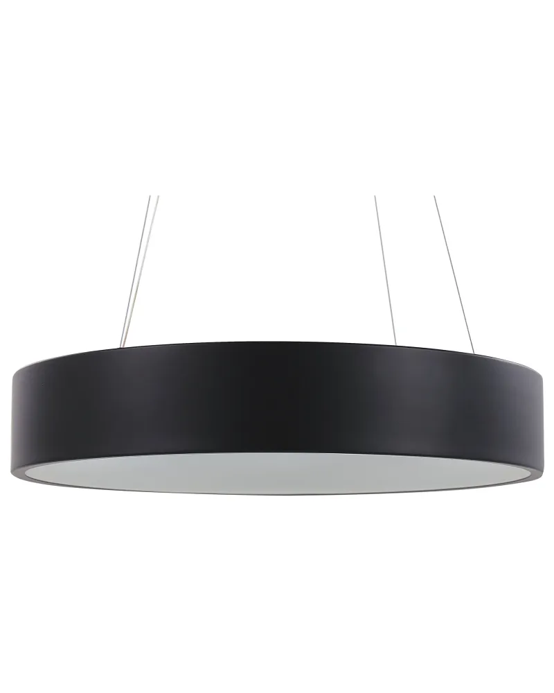 Candeeiro de teto LED em metálico preto LENYA