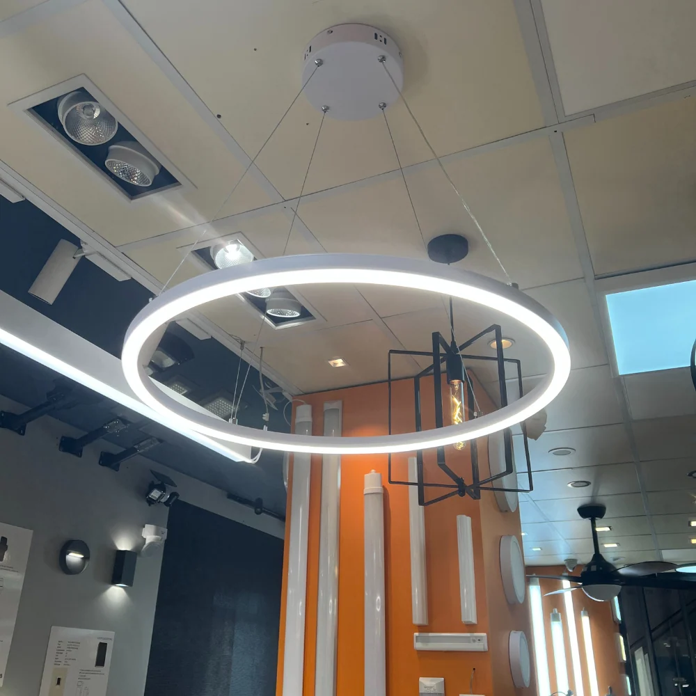 CANDEEIRO DE TETO ORBITA CCT 80W Ø1000MM 8000LM IP20 LED7