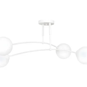 Candeeiro de Teto Pregos, Branco, 60x30x60 cm, EPIKASA