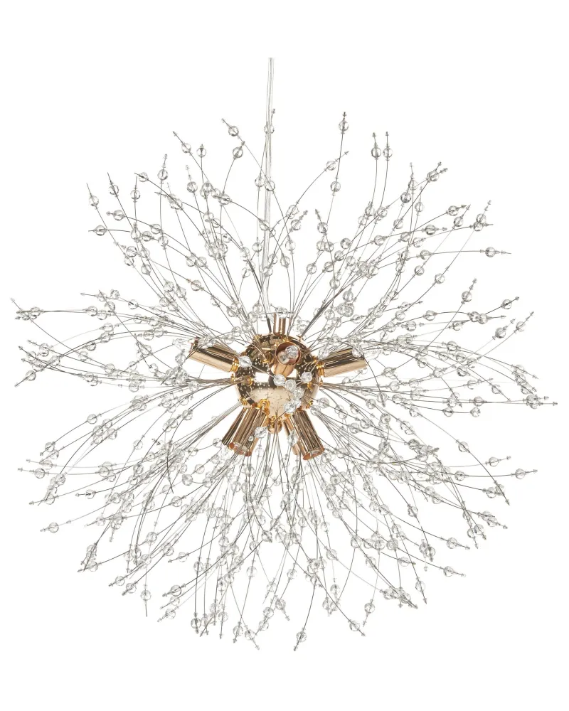 Crystal Pendant Lamp Ouro TOROLA