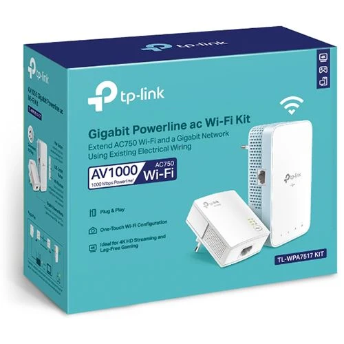 Kit Powerline TP-Link TL-WPA7517 AV1000