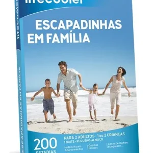 Lifecooler 2022 - Escapadinhas em Família | 200 Estadias 1 Noite + Pequeno-Almoço para 2 Adultos + 1 ou 2 Crianças