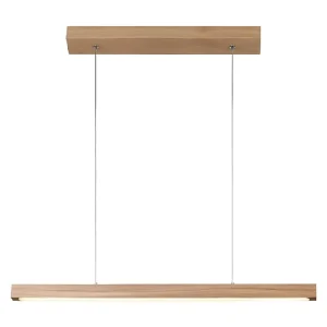 Lâmpada de Suspensão Smal, Carvalho, 80x6x110 cm, EPIKASA