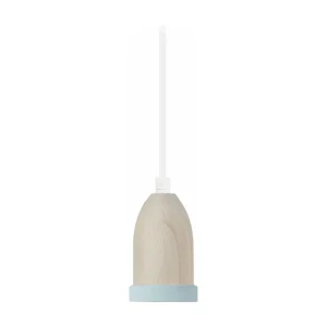 Pendel TOSEL PENDEL LI madeira cilindro azul puro D6 x H80 cm