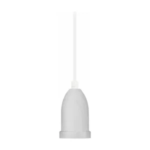 Pendel TOSEL PENDEL LI madeira cilindro cinza D6 x H80 cm