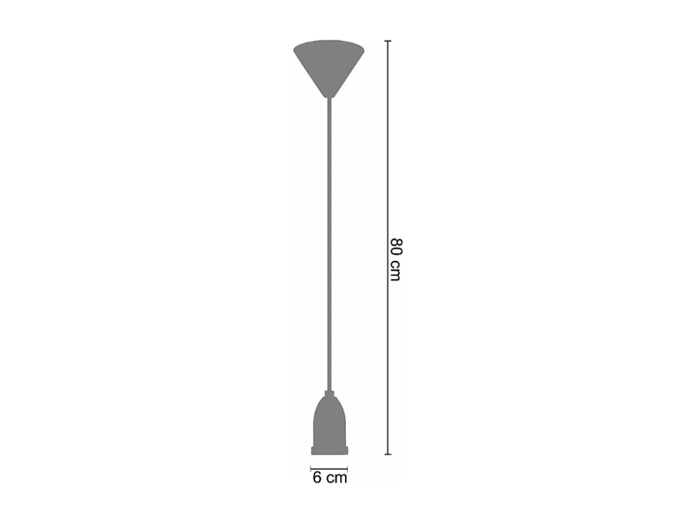 Pendel TOSEL PENDEL LI madeira cilindro rosa integral D6 x H80 cm