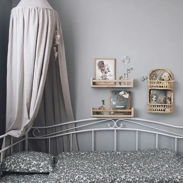 EU Single to Super King Size Daybed White TULLE