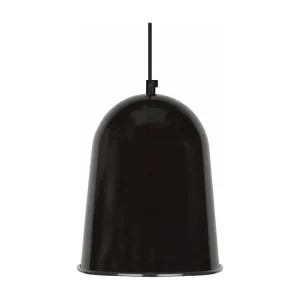 Suspensão TOSEL BALLE ROULÉ metálico cúpula preto D21 x H84 cm