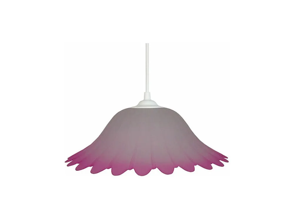 Suspensão TOSEL EGLANTINE metálico cúpula Verde D30 x H110 cm