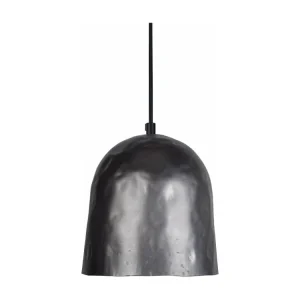 Suspensão TOSEL ELIOT vidro cúpula amarelo D20 x H70 cm