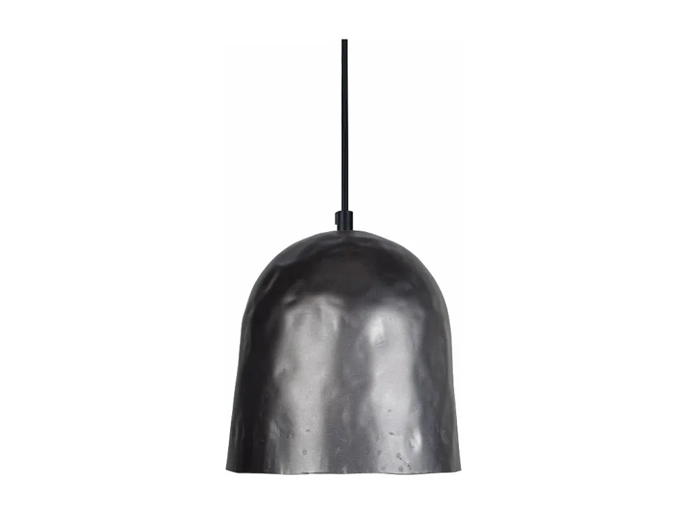 Suspensão TOSEL ELIOT vidro cúpula amarelo D20 x H70 cm