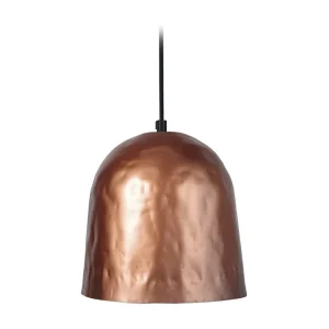 Suspensão TOSEL ELIOT vidro Sino opala D20 x H80 cm