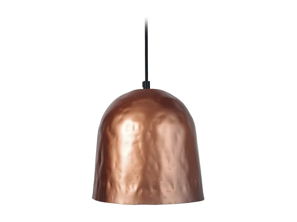 Suspensão TOSEL ELIOT vidro Sino opala D20 x H80 cm