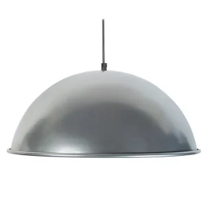 Suspensão TOSEL GAMELLE ROULÉ metálico cúpula turquesa D44 x H80 cm