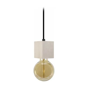 Suspensão TOSEL LIAN metálico cúpula preto D33 x H70 cm