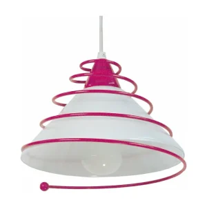 Suspensão TOSEL SPIRALITO metálico bar antracite D80 x H80 cm