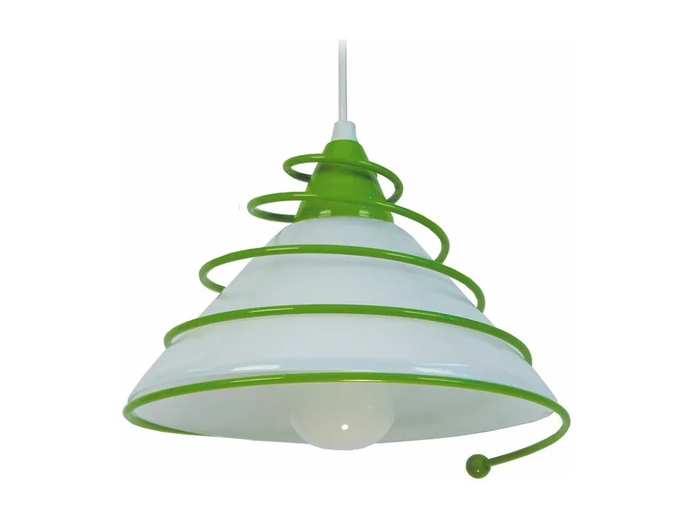 Suspensão TOSEL SPIRALITO metálico bar castanho D80 x H80 cm